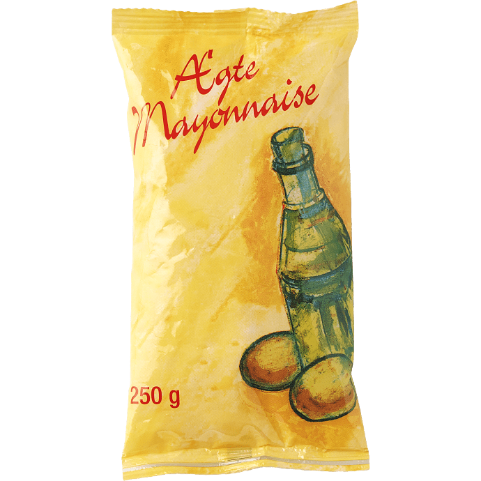 Ægte mayonnaise i pose