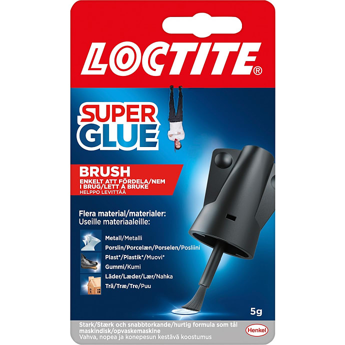 Loctite superlim pensel