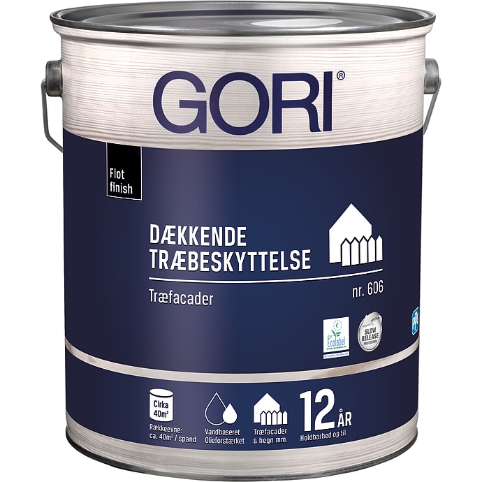 Gori 606 dækkende træbeskyttelse 30 4,5 liter