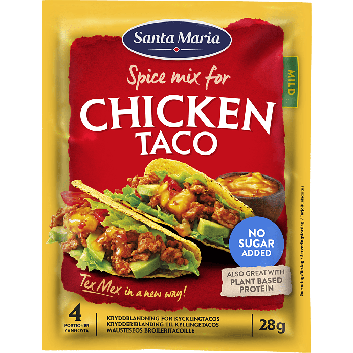 Kyllinge taco krydderiblanding mild