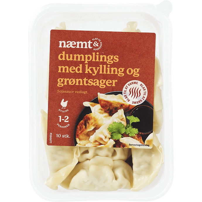 Dumplings m. kylling