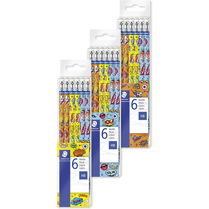 Staedtler blyanter 6-pak – flere varianter – assorteret