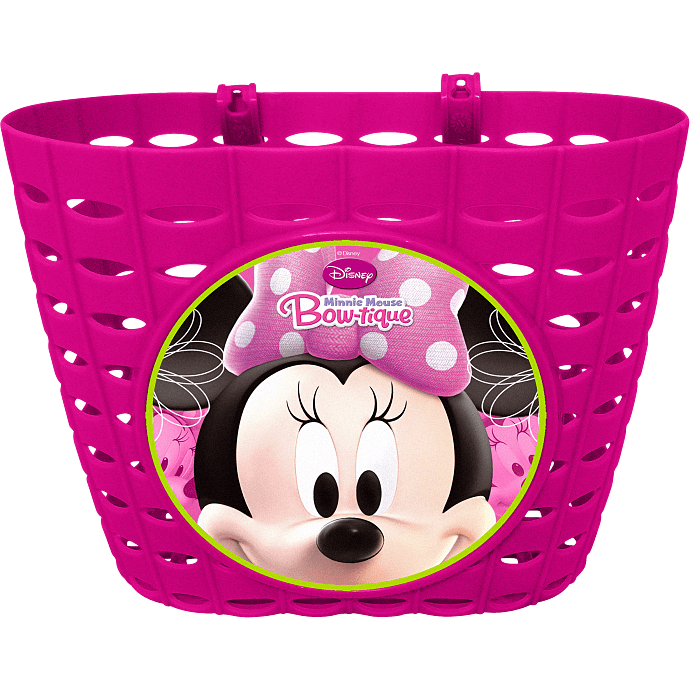 MINNIE MOUSE cykelkurv - Lyserød