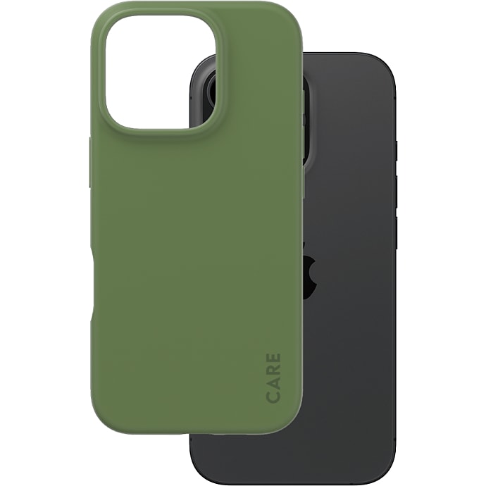 CARE by PanzerGlass iPhone 16 Pro cover - grøn