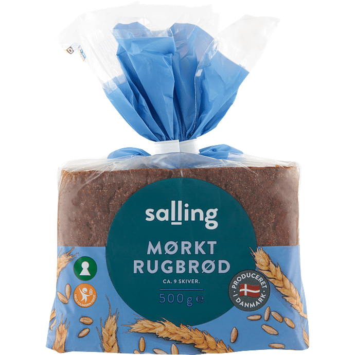 Mørkt rugbrød