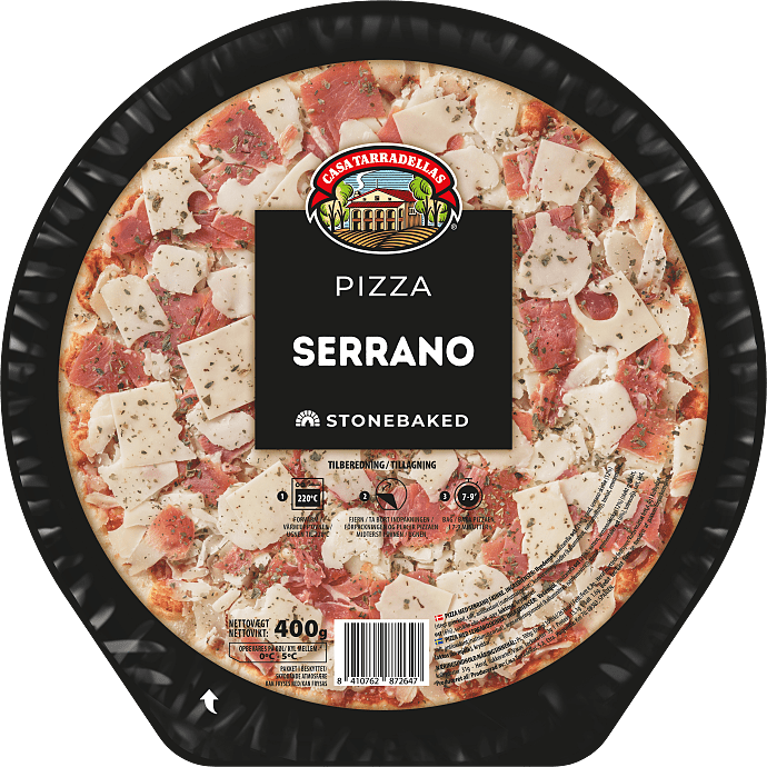 Pizza m. serrano