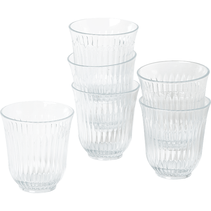 Lyngby drikkeglas (26 cl) - klar glas