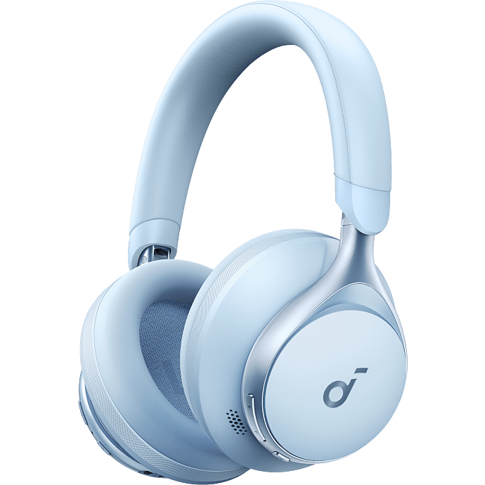 Anker SOUNDCORE Space One trådløse over-ear høretelefoner - blå