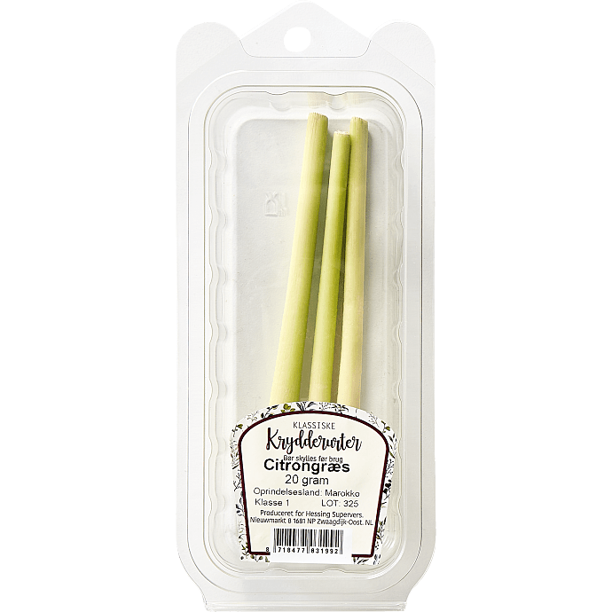 Citrongræs, Afskåret