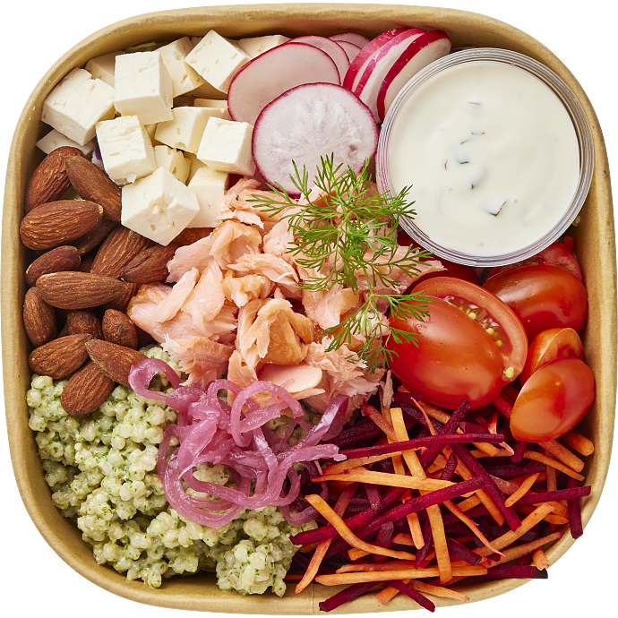 Salat m. laks