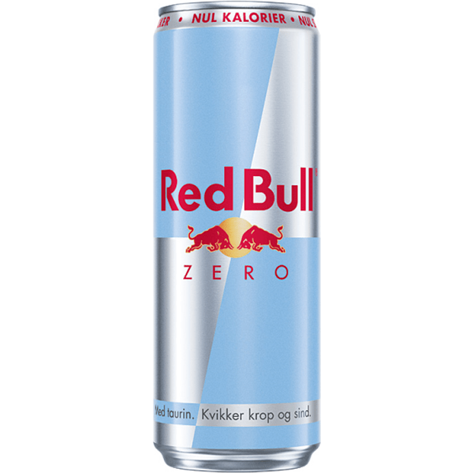 Energidrik Zero sukkerfri