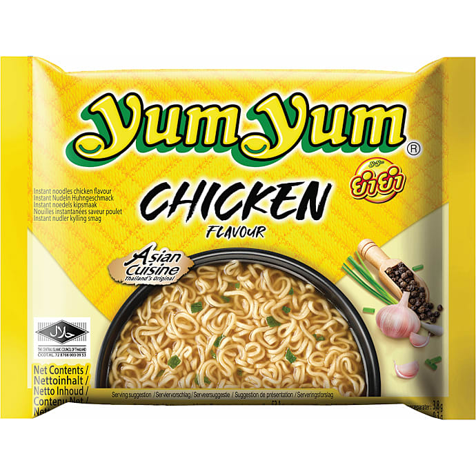 Instant nudler m. kyllingesmag