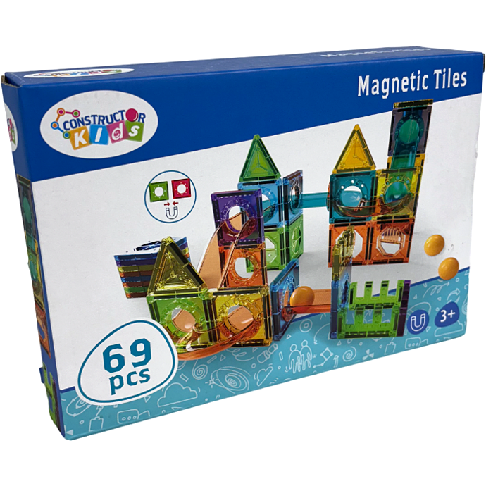 Constructor Kids magnetisk byggesæt 69 dele