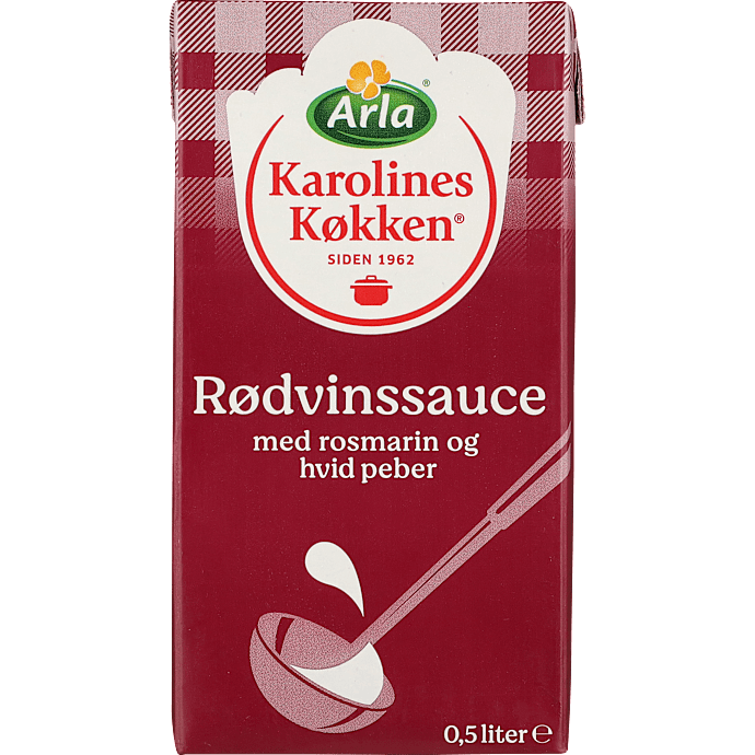 Rødvinssauce m. rosmarin og hvid peber