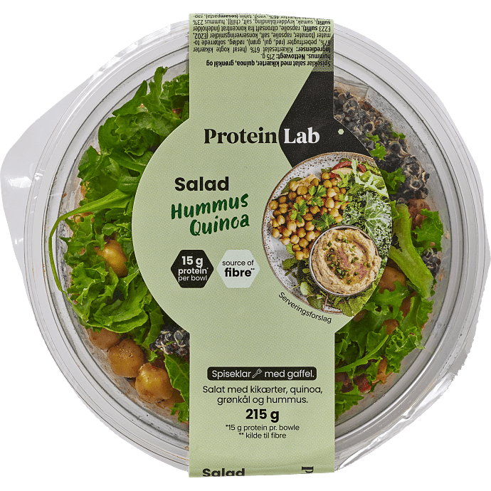 Måltidssalat m. quinoa og kikærter