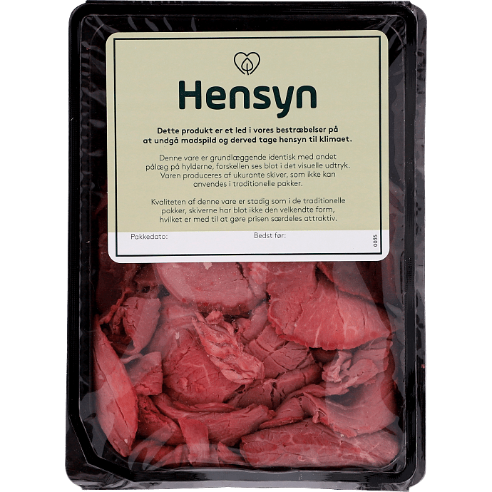 Roastbeef i skiver