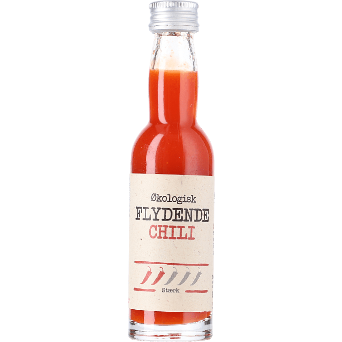 Flydende stærk chili øko