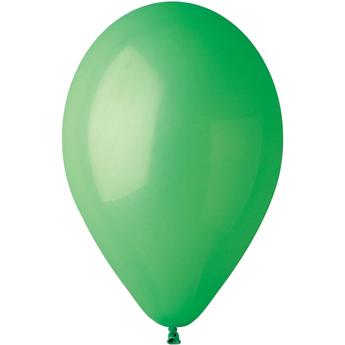 Latexballoner  30 cm 6-pak - grøn