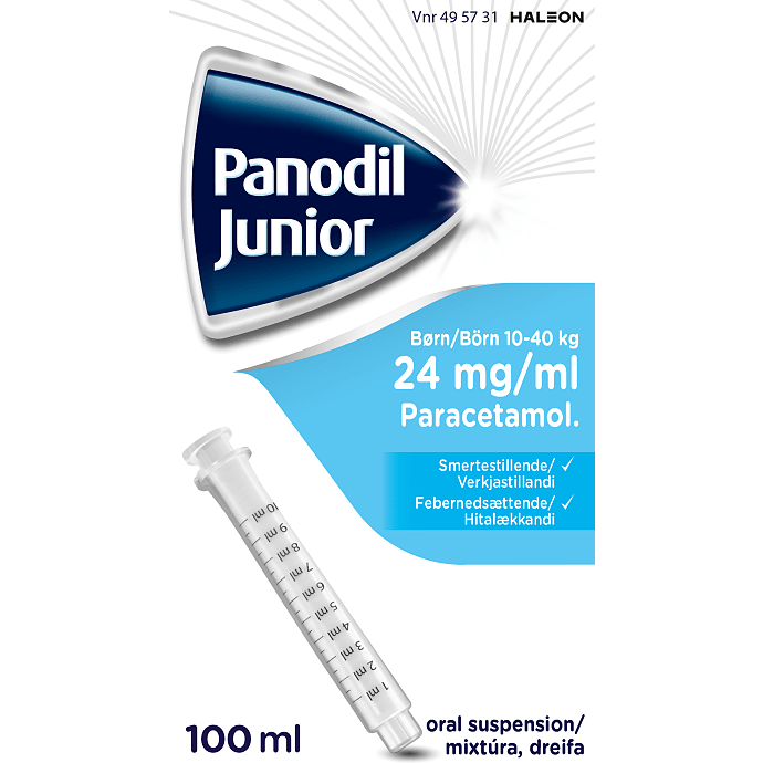 Panodil Junior mikstur 24mg/ml