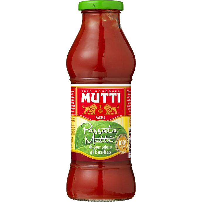 Passata m. basilikum