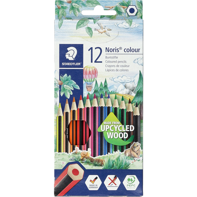 Staedtler nc farveblyant. 12. ass