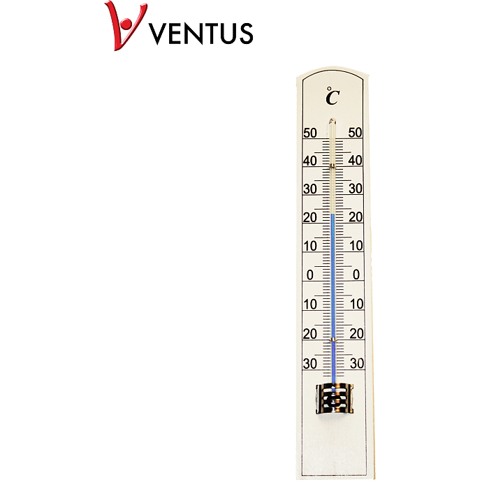 VENTUS termometer i træ wa200
