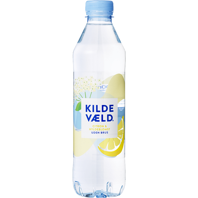 Vand m. citron og hyldeblomst
