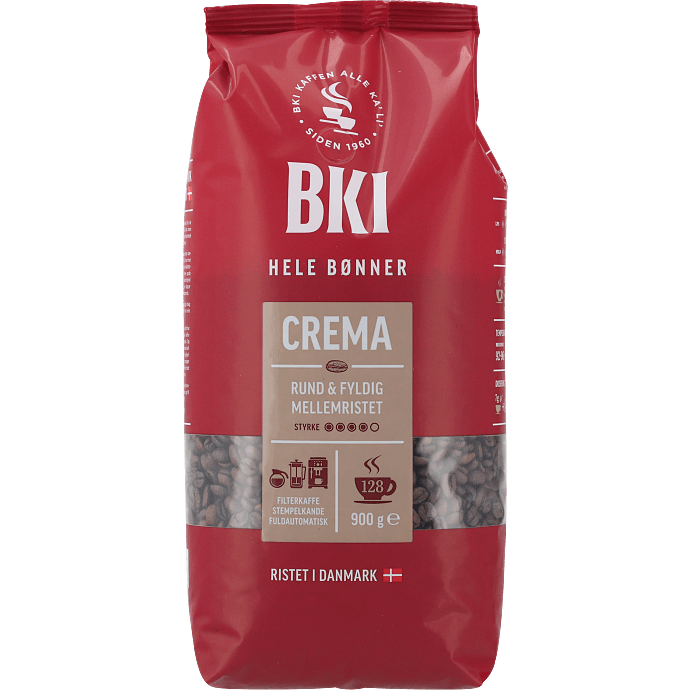 Crema hele bønner
