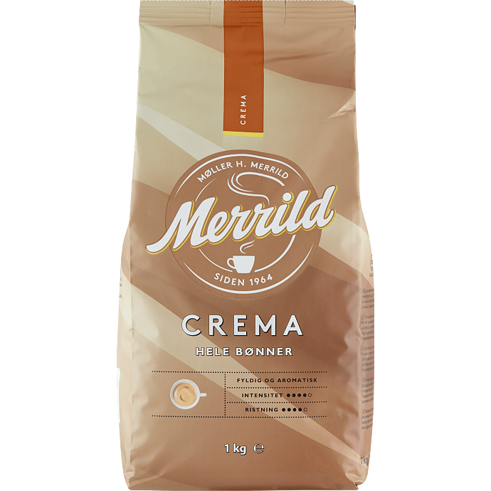 Crema hele bønner