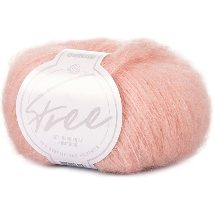 BUMBO Free Akrylblanding - Gammelrosa 006
