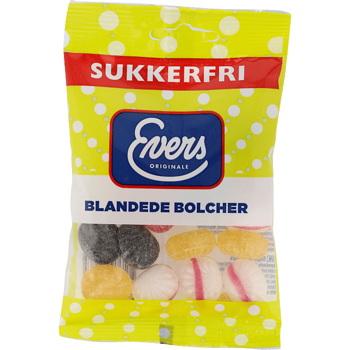 Blandede bolcher sukkerfri