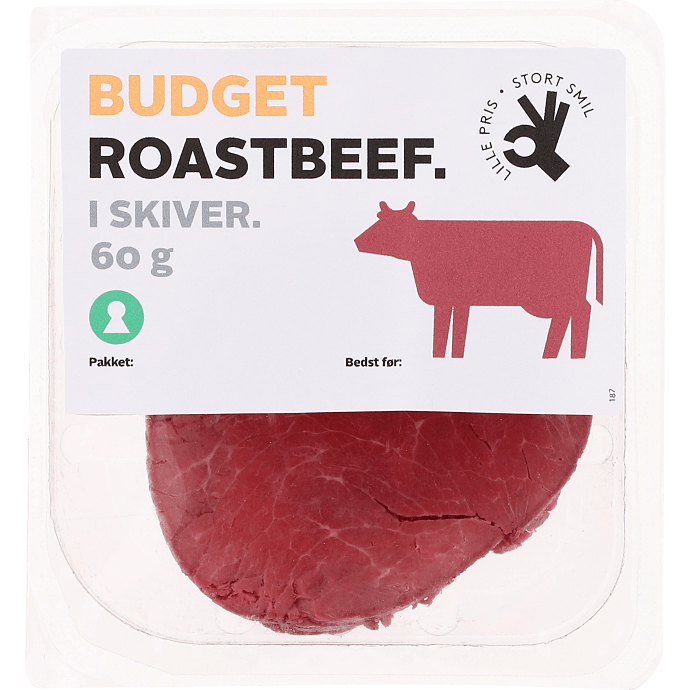 Roastbeef i skiver