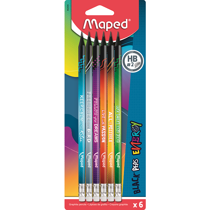 Maped blyanter 6-pak