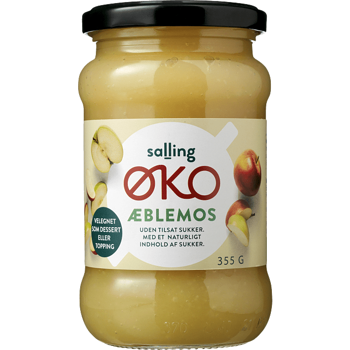 Æblemos u. tilsat sukker øko