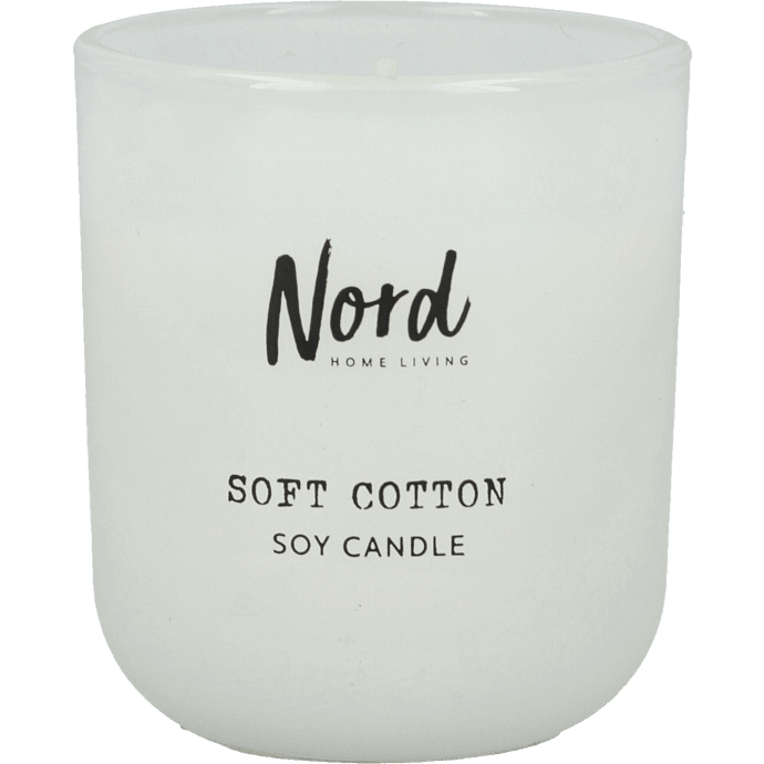 Nord duftlys - soft cotton