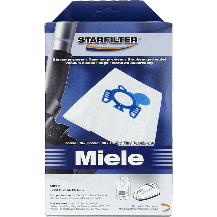 Støvsugerposer til Miele