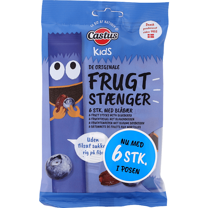 Frugtstænger m. blåbær
