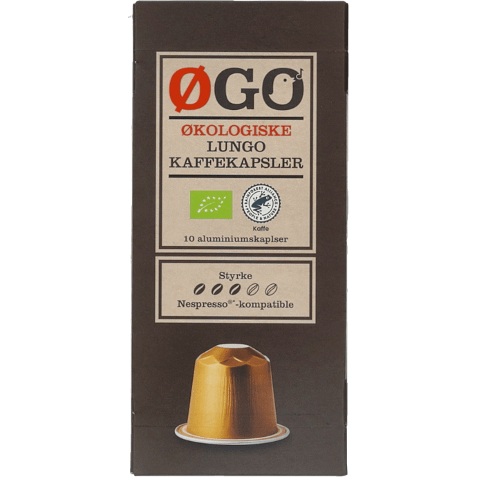 Lungo kaffekapsler øko