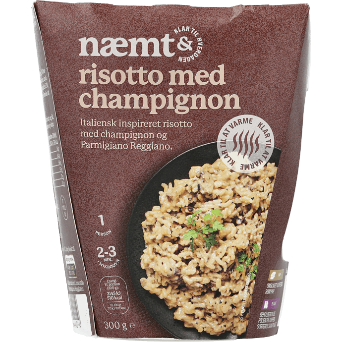 Risotto m. champignon