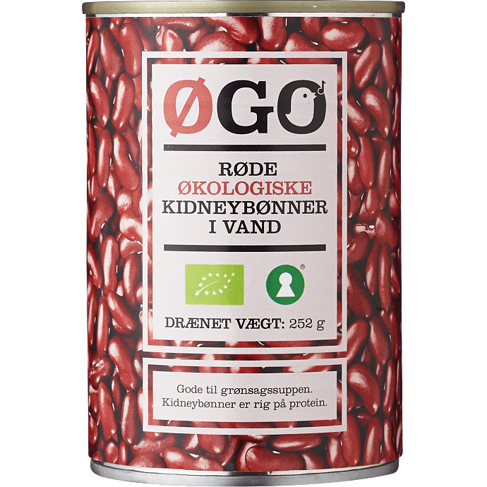 Røde kidneybønner øko