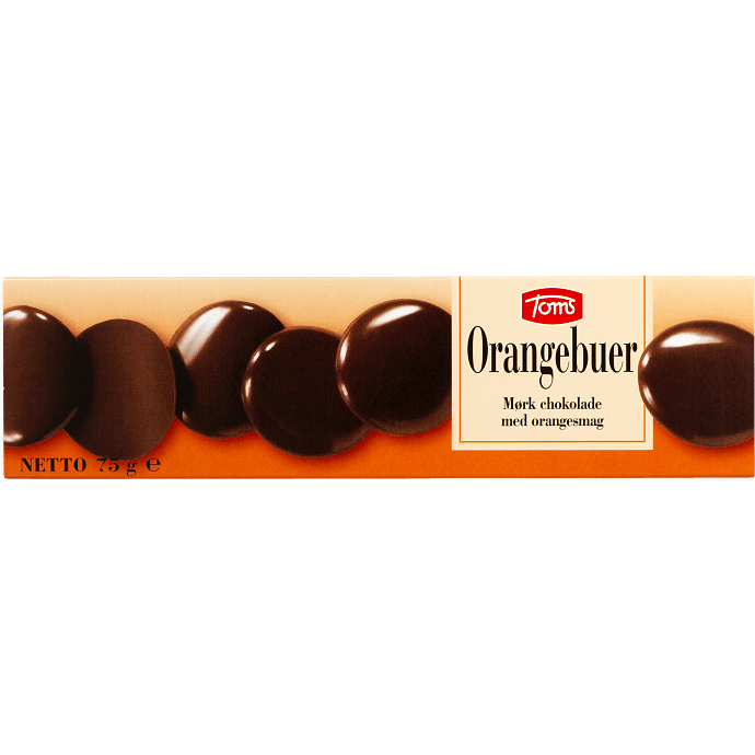 Mørk chokolade m. appelsinsmag