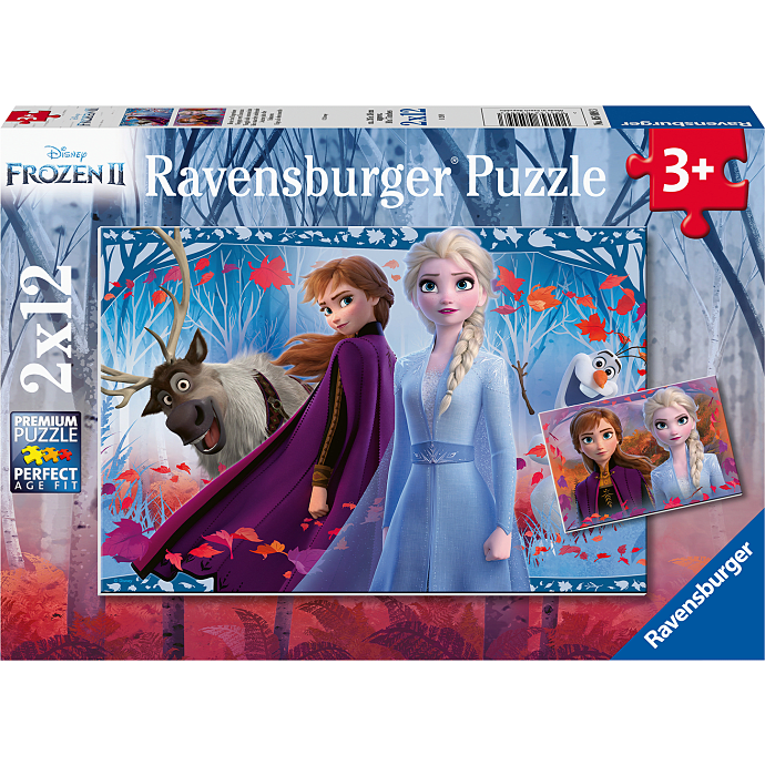 Frost 2 puslespil - 2x12 brikker