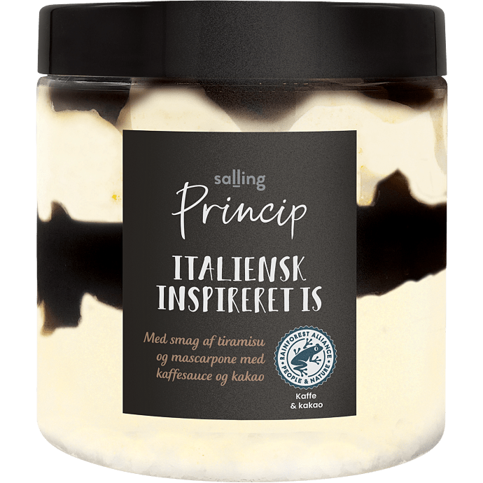 Mælkeis m. tiramisu