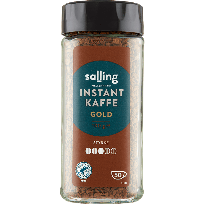 Gold instant kaffe