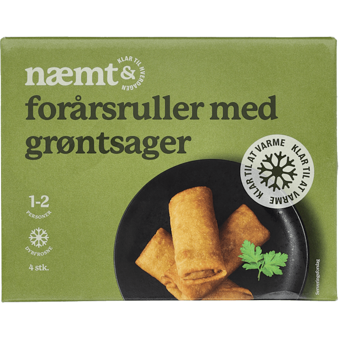 Forårsruller m. grøntsager
