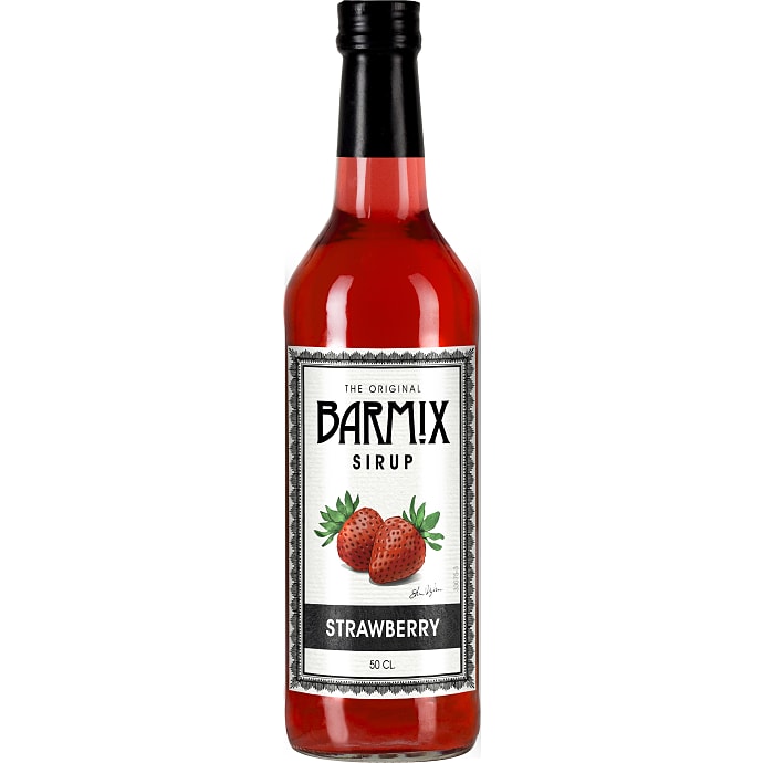 Sirup m. jordbær