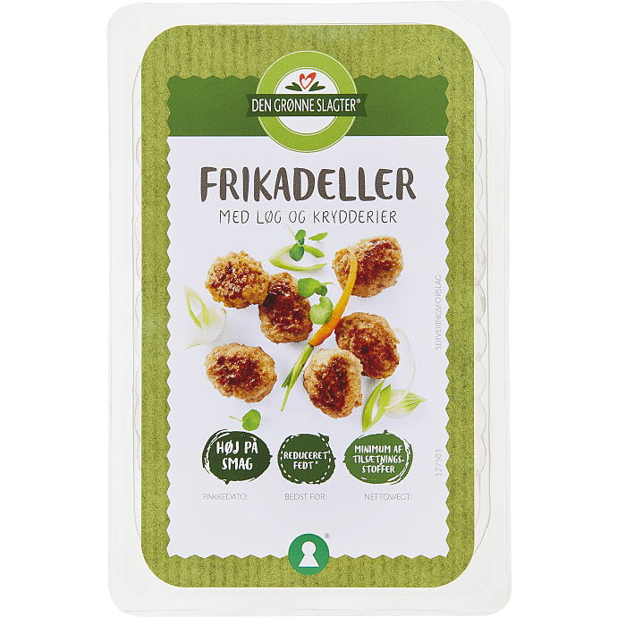 Frikadeller m. løg og krydderier fedtreduceret