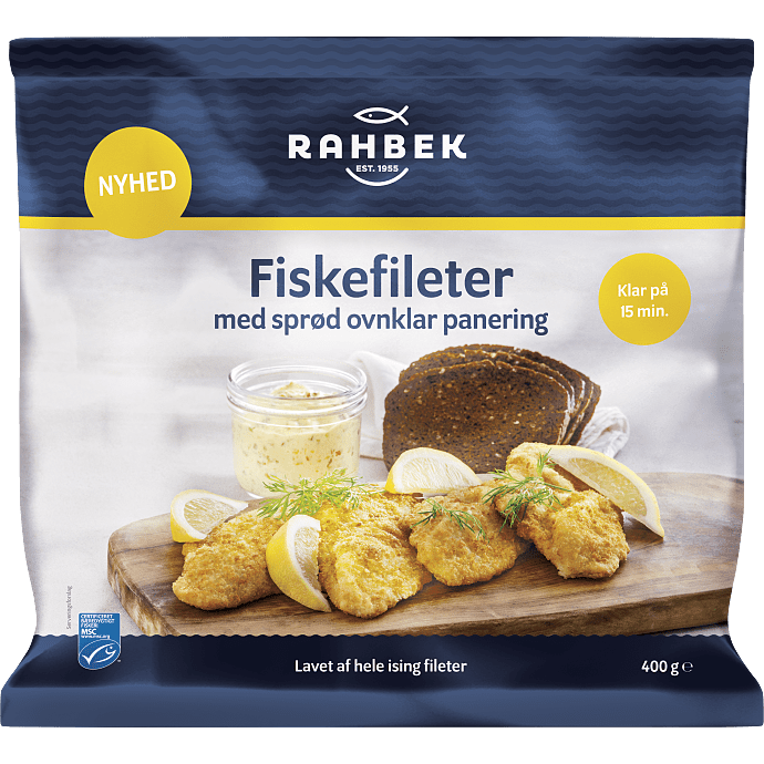 Panerede fiskefileter