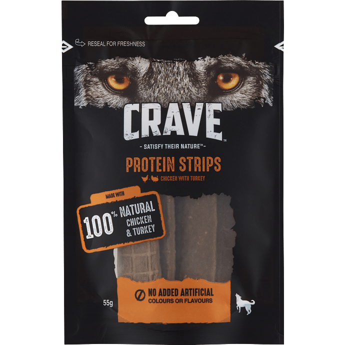 Protein godbidder m. kalkun og kylling til hunde