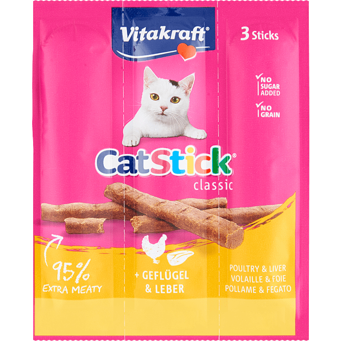 Snackstænger m. fjerkræ og lever